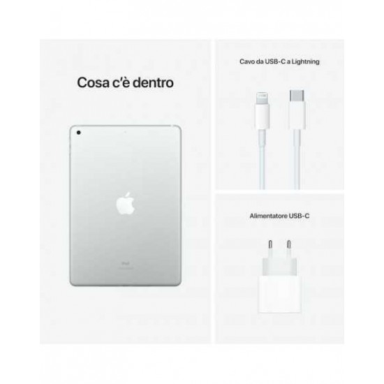 10.2-inch iPad Wi-Fi 64GB - Argento