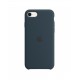 iPhone SE Custodia in silicone - Abyss Blu