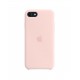 iPhone SE Custodia in silicone - Chalk Rosa