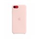 iPhone SE Custodia in silicone - Chalk Rosa