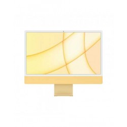 iMac 24" Retina 4.5K: CPU Apple M1 chip 8-core / GPU 8-core / Ram 8GB / HD 512GB / Ethernet / Touch ID - Giallo